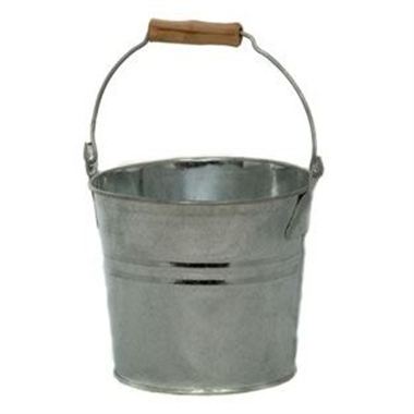 Zinc Bucket 18 x 18cm