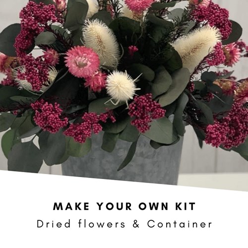Make Your Own Dried Flower Table Centre Kit
