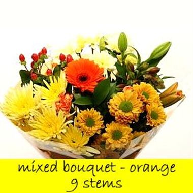 Bouquet Orange - 9 stems
