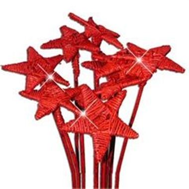 Lata Star Picks 8cm wide - Red