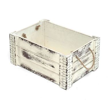 Shabby Crate White - Small