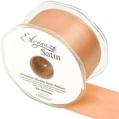 Ribbon Satin Peach - 50mm 