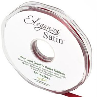 Ribbon Satin Claret - 6mm