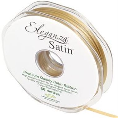 Ribbon Satin Gold - 3mm