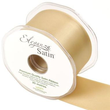 Ribbon Satin Gold - 50mm 