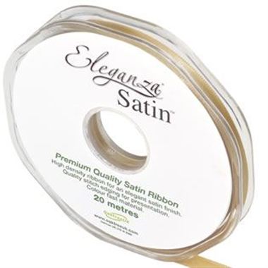 Ribbon Satin Gold - 6mm
