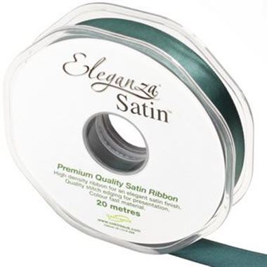 Ribbon Satin Green - 15mm