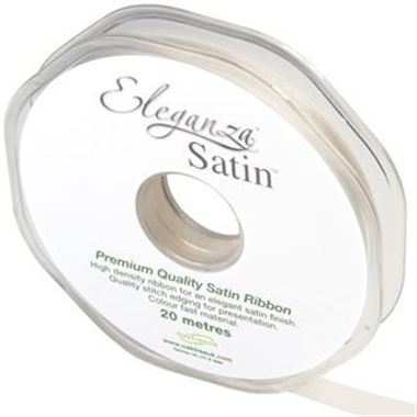 Ribbon Satin Ivory - 10mm