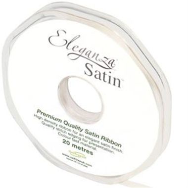 Ribbon Satin Ivory - 6mm