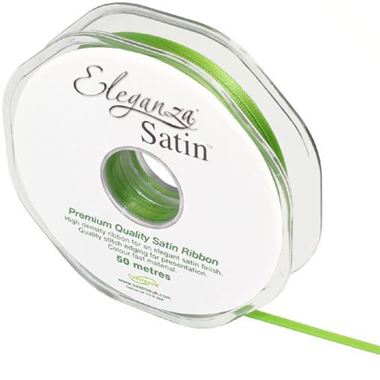 Ribbon Satin Pistachio - 3mm