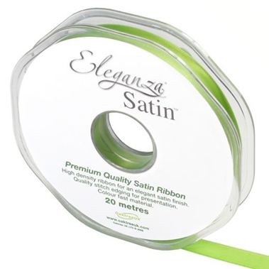 Ribbon Satin Pistachio - 10mm