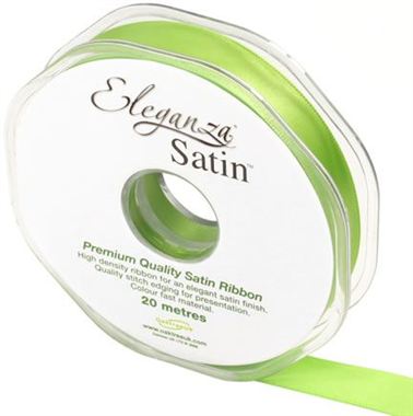 Ribbon Satin Pistachio - 15mm