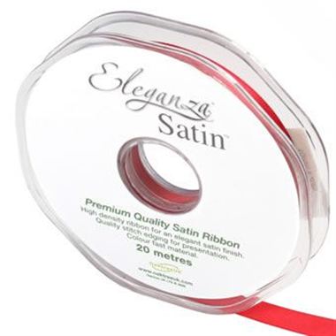 Ribbon Satin Red - 10mm