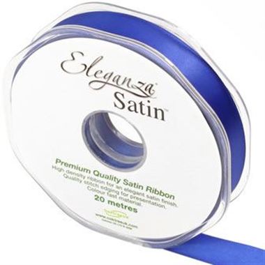 Ribbon Satin Royal Blue - 15mm