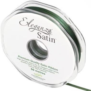 Ribbon Satin Sage Green - 3mm