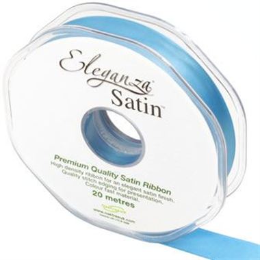 Ribbon Satin Turquoise - 15mm