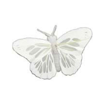 Butterflies White Feather 2.75"