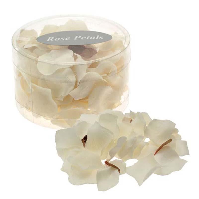 Silk Rose Petals - Cream