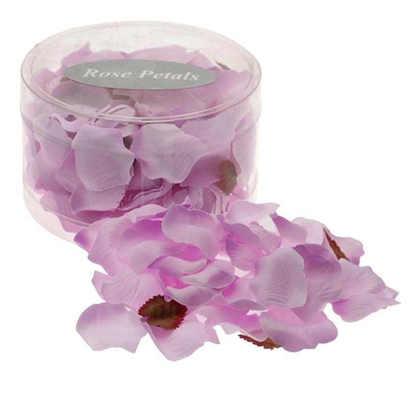 Silk Rose Petals - Lilac