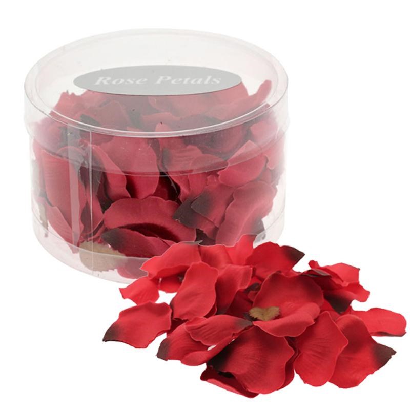 Silk Rose Petals - Red
