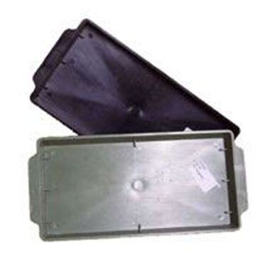 Plastic Spray Tray - Single Brick (Black)