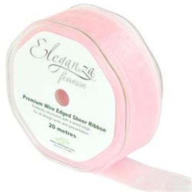 Ribbon Organza Light Pink - 32mm