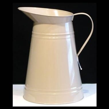 Zinc Coloured Jug - Mushroom