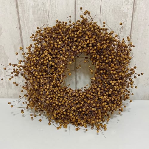 Wreath - Flax 30cm