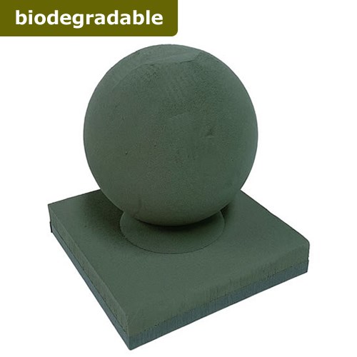 3D Football on Pitch (30cm x 30cm x 30cm) (Bio Foam)