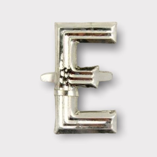 Aluminium Letter E