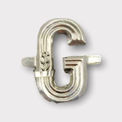 Aluminium Letter G