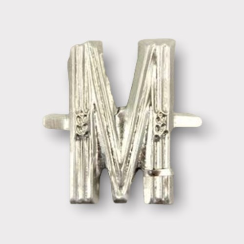 Aluminium Letter M