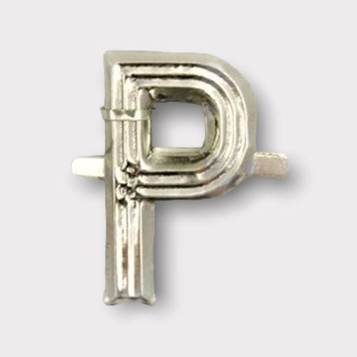 Aluminium Letter P