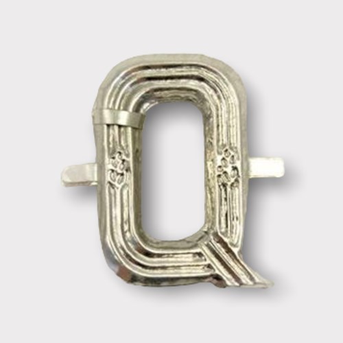 Aluminium Letter Q