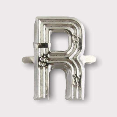 Aluminium Letter R