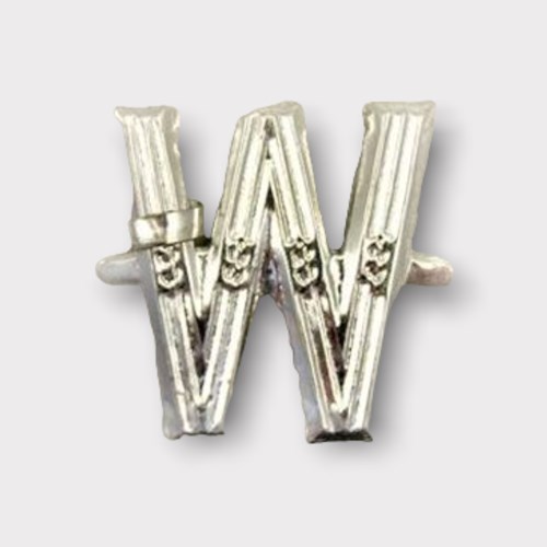 Aluminium Letter W