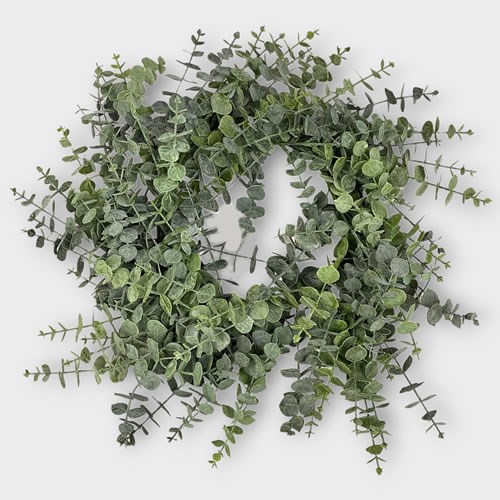 Artificial Eucalyptus Wreath Prestige 61cm