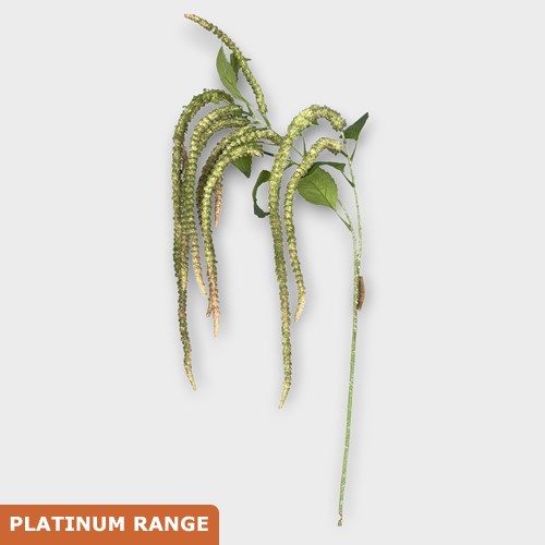 Artificial Faux Amaranthus Hanging Green