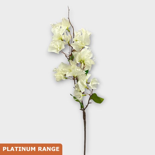 Artificial Faux Bougainvillea - Ivory