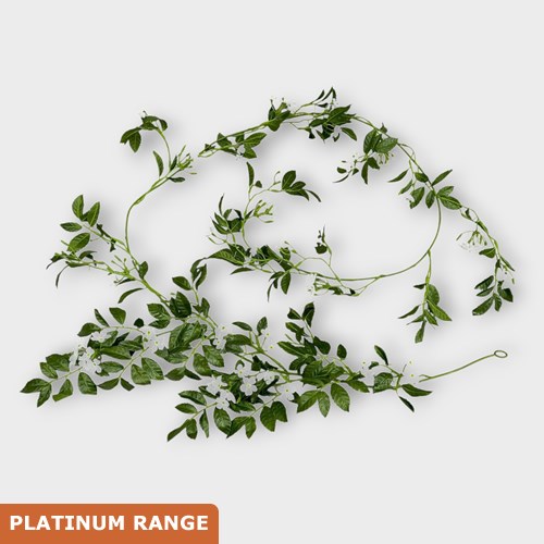 Artificial Faux Jasmine Garland