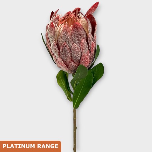 Artificial Faux Protea (Red)