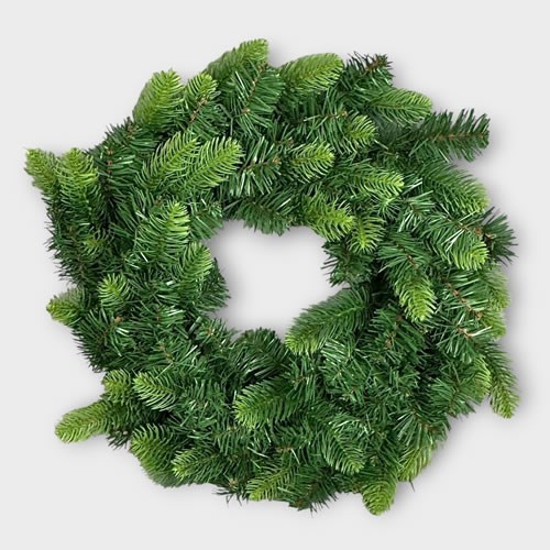 Artificial Faux Spruce Wreath 50cm