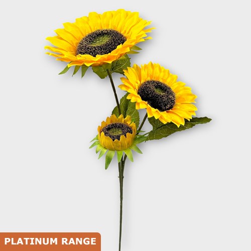 Artificial Faux Sunflower Spray