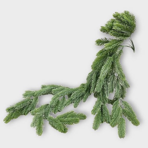 Artificial Faux Flocked Spruce