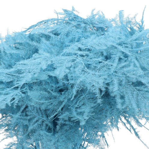 Asparagus Fern Dyed Light Blue