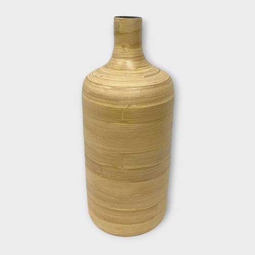 Bamboo Vase Natural - 43cm