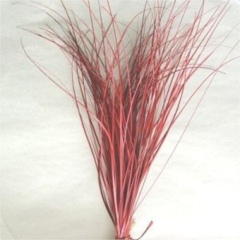 Beargrass Dyed Metallic Red