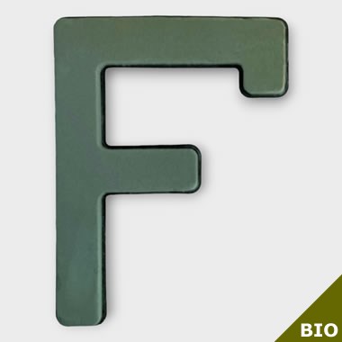 Floral Foam Letter F (Bio Foam)