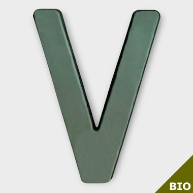 Floral Foam Letter V (Bio Foam)