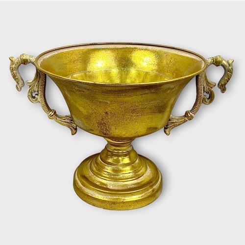 Brocante Flower Bowl - Aged Gold 